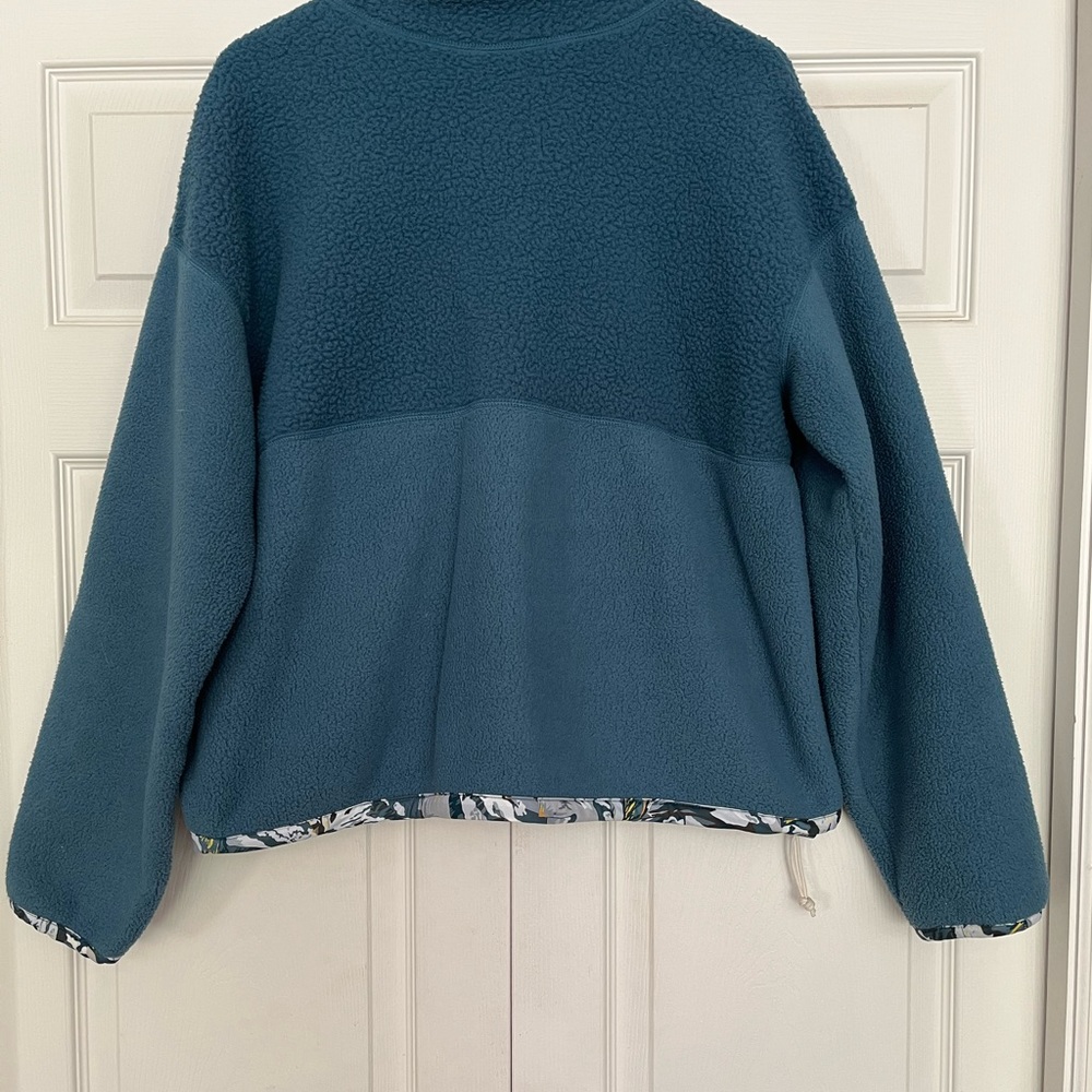 {The North Face} Liberty Cragmont Pullover Fleece in Teal - Women's Large - Picture 11 of 15